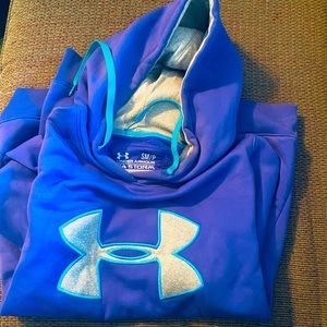 Purple underarmour pullover